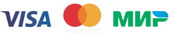 Онлайн оплата на сайте - Visa, MasterCard, МИР